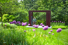 Spring in the sculpture garden